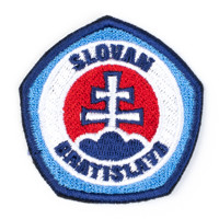ŠK Slovan Nášivka znak tkaná 5x5 cm