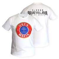 Uefa Mafia Tričko biele