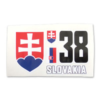 Slovensko Nálepky set