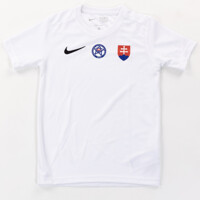 Nike SLOVENSKO Futbalový dres biely replika DETSKÝ + POTLAČ