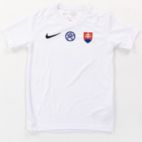Nike SLOVENSKO Futbalový dres biely replika DETSKÝ
