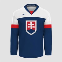 SLOVENSKO Hokejový dres modrý ATAK replika + meno a číslo