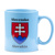 SLOVENSKO Šálka znak modrá